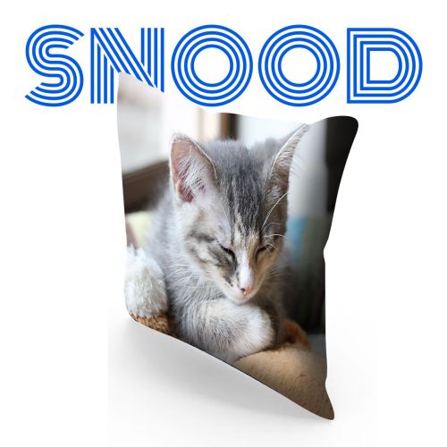 Puuuurfect gift idea! SNOOD Photo Cushion Covers!
